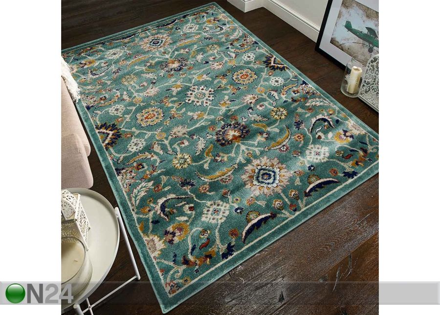 Matto Moss Aqua 180x270 cm kuvasuurennos