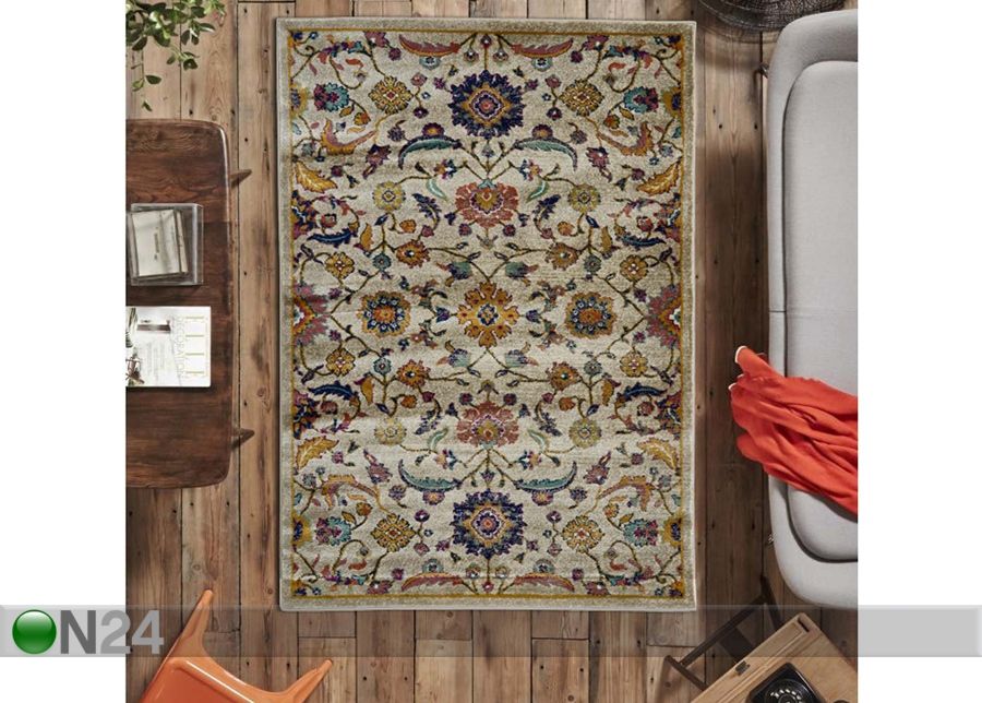 Matto Moss Light Grey 120x160 cm kuvasuurennos