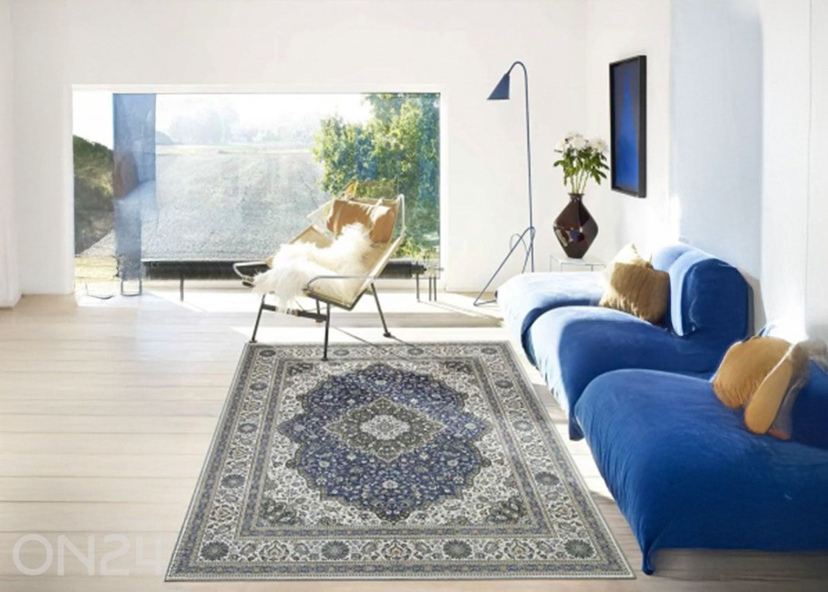 Matto Nain Blue 160x230 cm kuvasuurennos