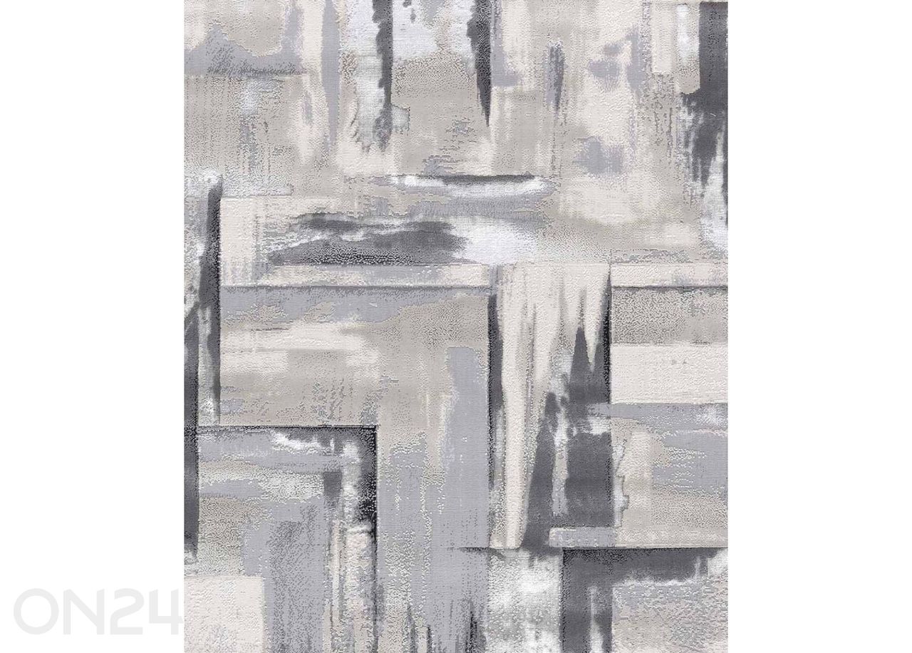 Matto Nevada-9160 harmaa 160x230 cm kuvasuurennos