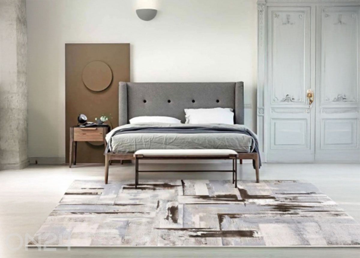 Matto Nevada-9160 ruskea 140 × 200 cm kuvasuurennos