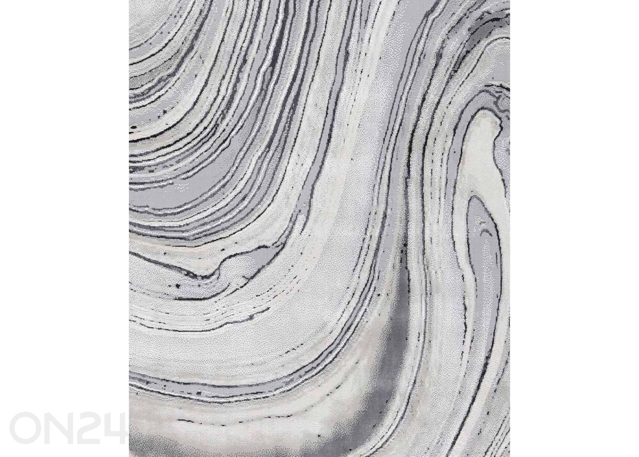 Matto Nevada-9223 harmaa 160x230 cm kuvasuurennos