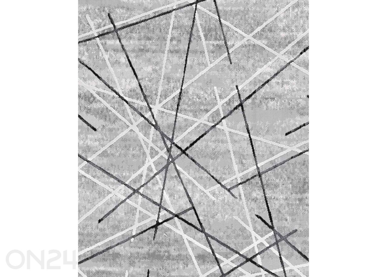 Matto Nevada-9244 harmaa 160x230 cm kuvasuurennos