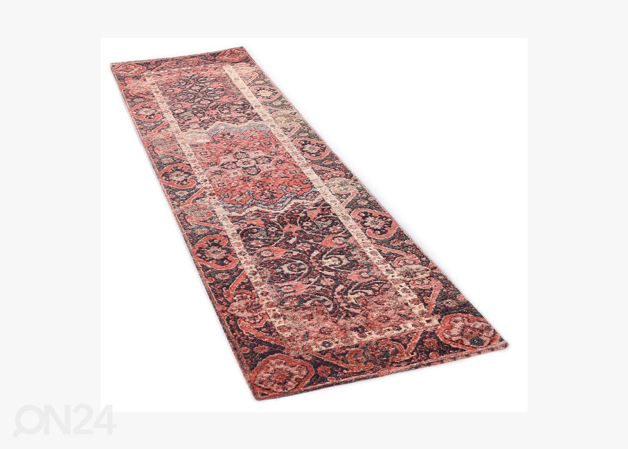 Matto om Tailor Funky Orient Ghom, 60x230 cm punainen kuvasuurennos