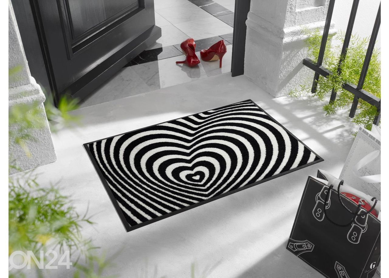 Matto Optical Love 50x75 cm kuvasuurennos