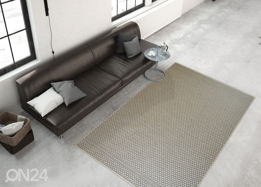 Matto Pallino Grey 155x230 cm kuvasuurennos