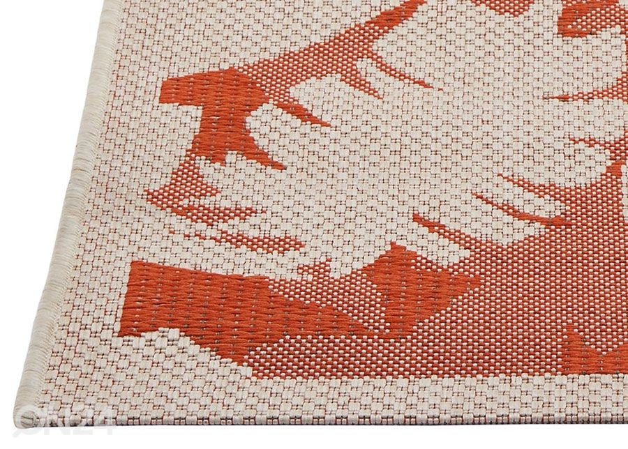 Matto Palms Orange 160x230 cm kuvasuurennos