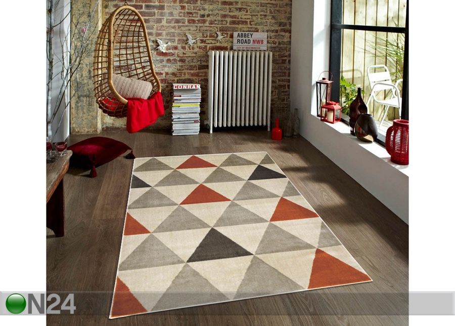 Matto Roma Orange 120x160 cm kuvasuurennos