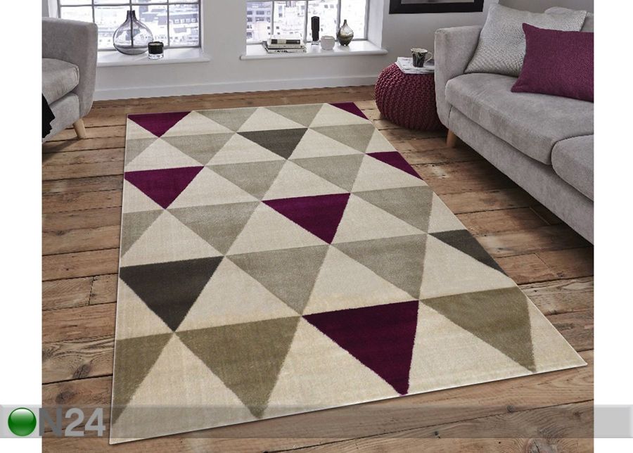 Matto Roma Violet 120x160 cm kuvasuurennos