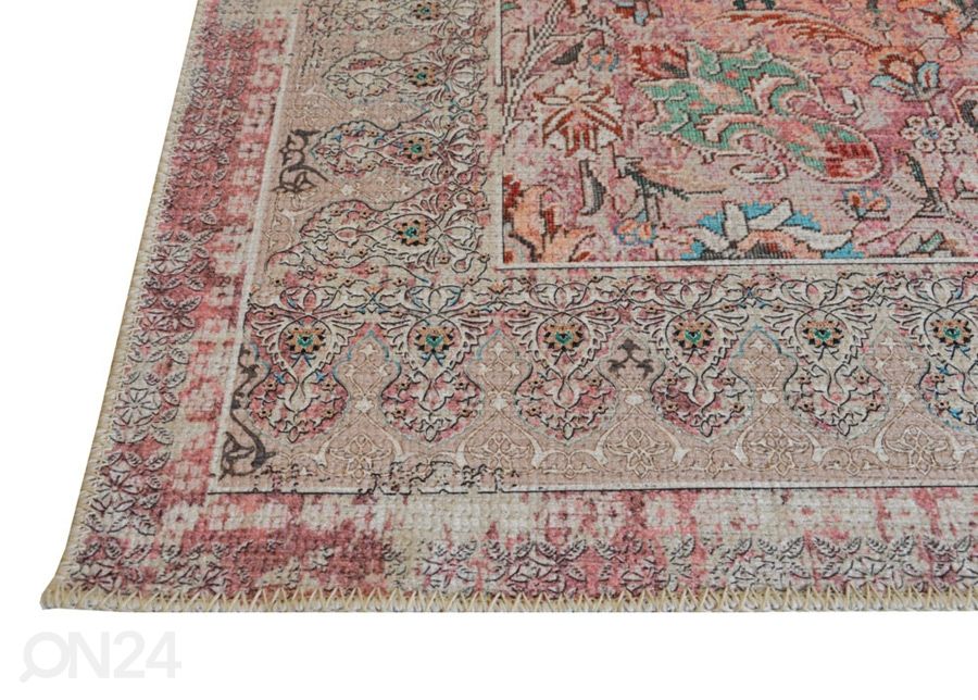 Matto Sarouk Pink 200x290 cm kuvasuurennos