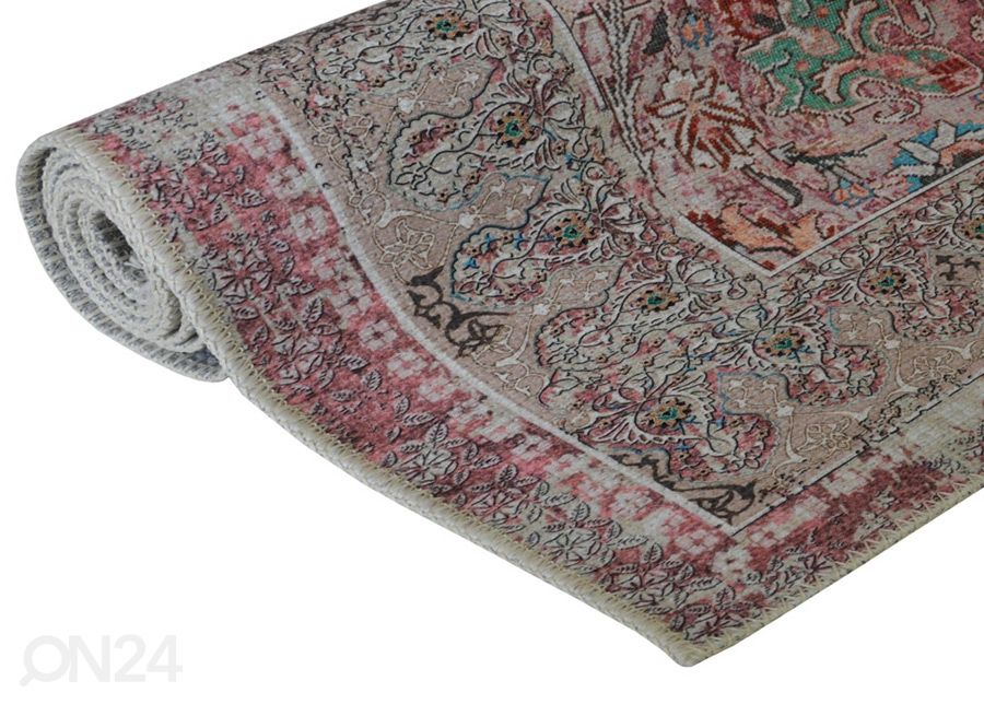 Matto Sarouk Pink 200x290 cm kuvasuurennos