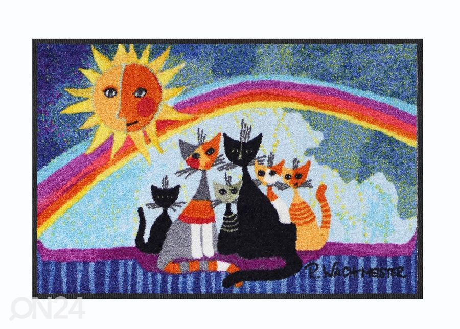 Matto Sunny Family 50x75 cm kuvasuurennos