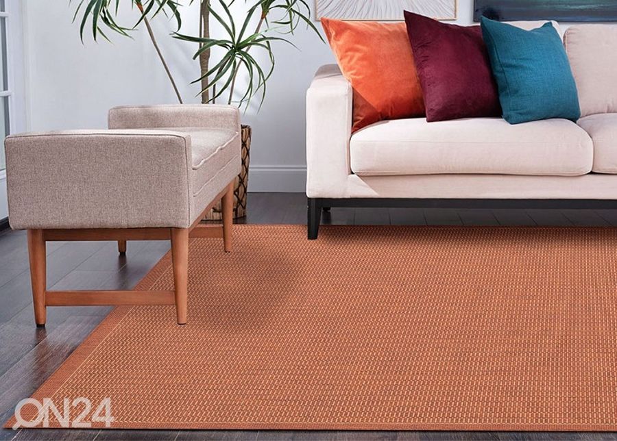 Matto Tatami Terracotta 180x280 cm kuvasuurennos