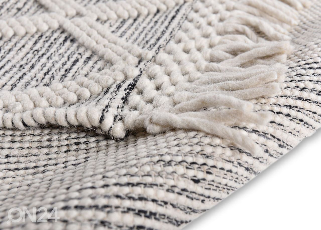 Matto Tom Tailor Colored Macrame, 65x135 cm luonnollinen kuvasuurennos