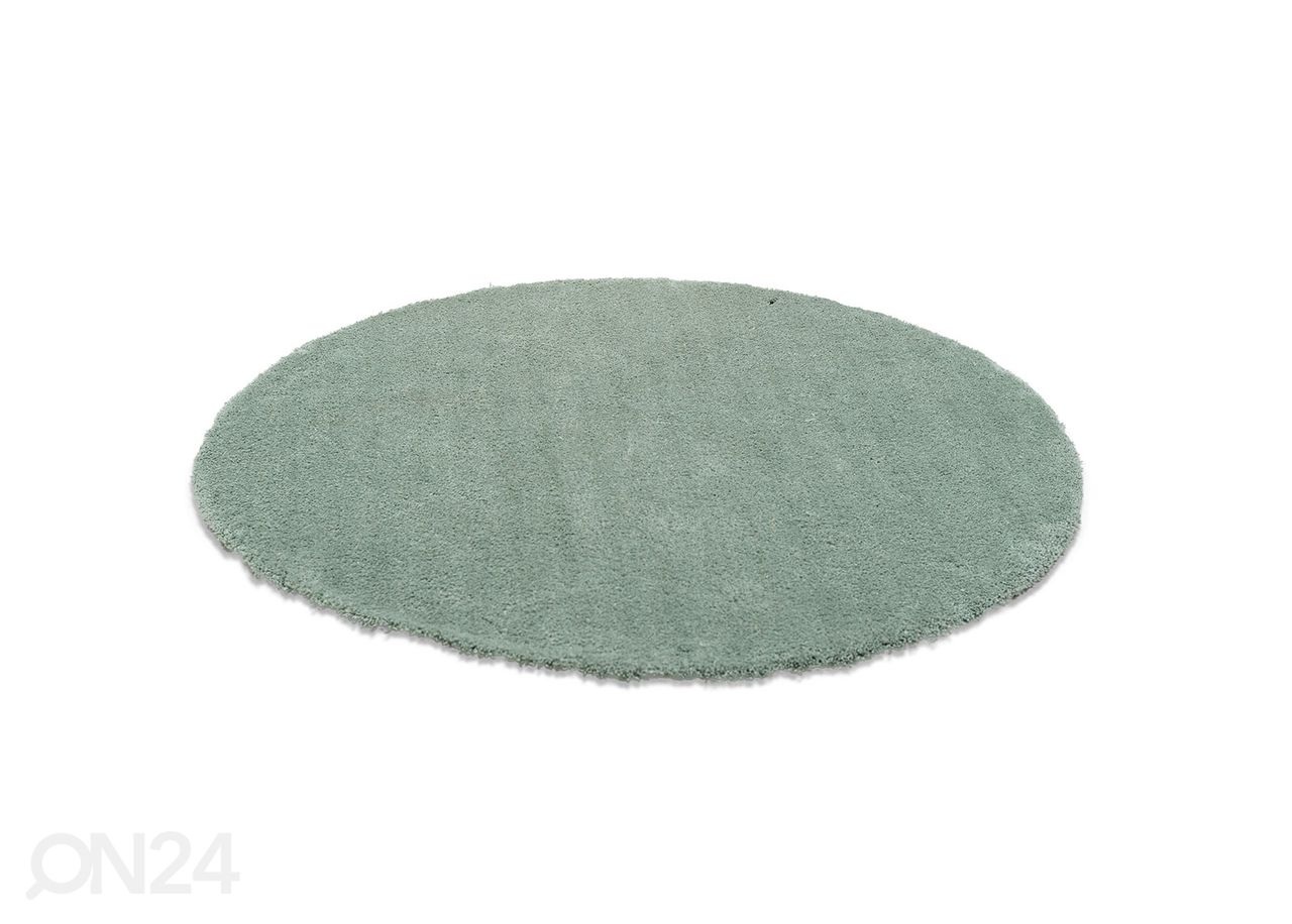 Matto Tom Tailor Cozy Ø140 cm minttu kuvasuurennos