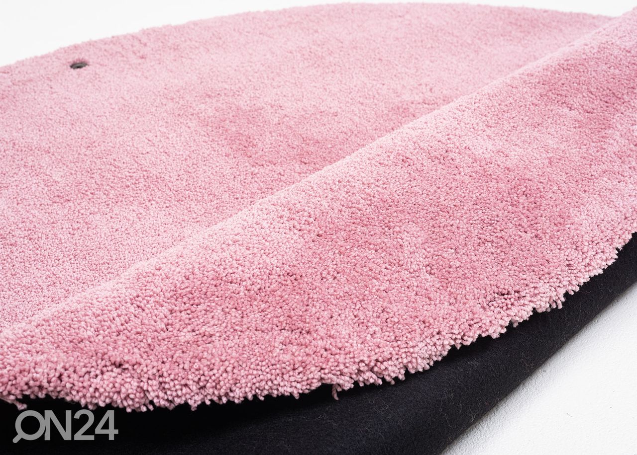 Matto Tom Tailor Cozy Ø140 cm roosa kuvasuurennos