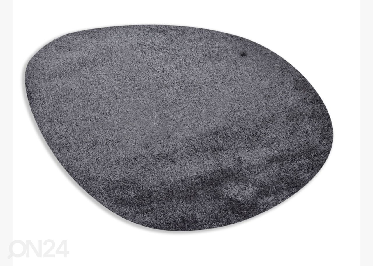 Matto Tom Tailor Cozy Pebble, 80x120 cm antrasiitti kuvasuurennos
