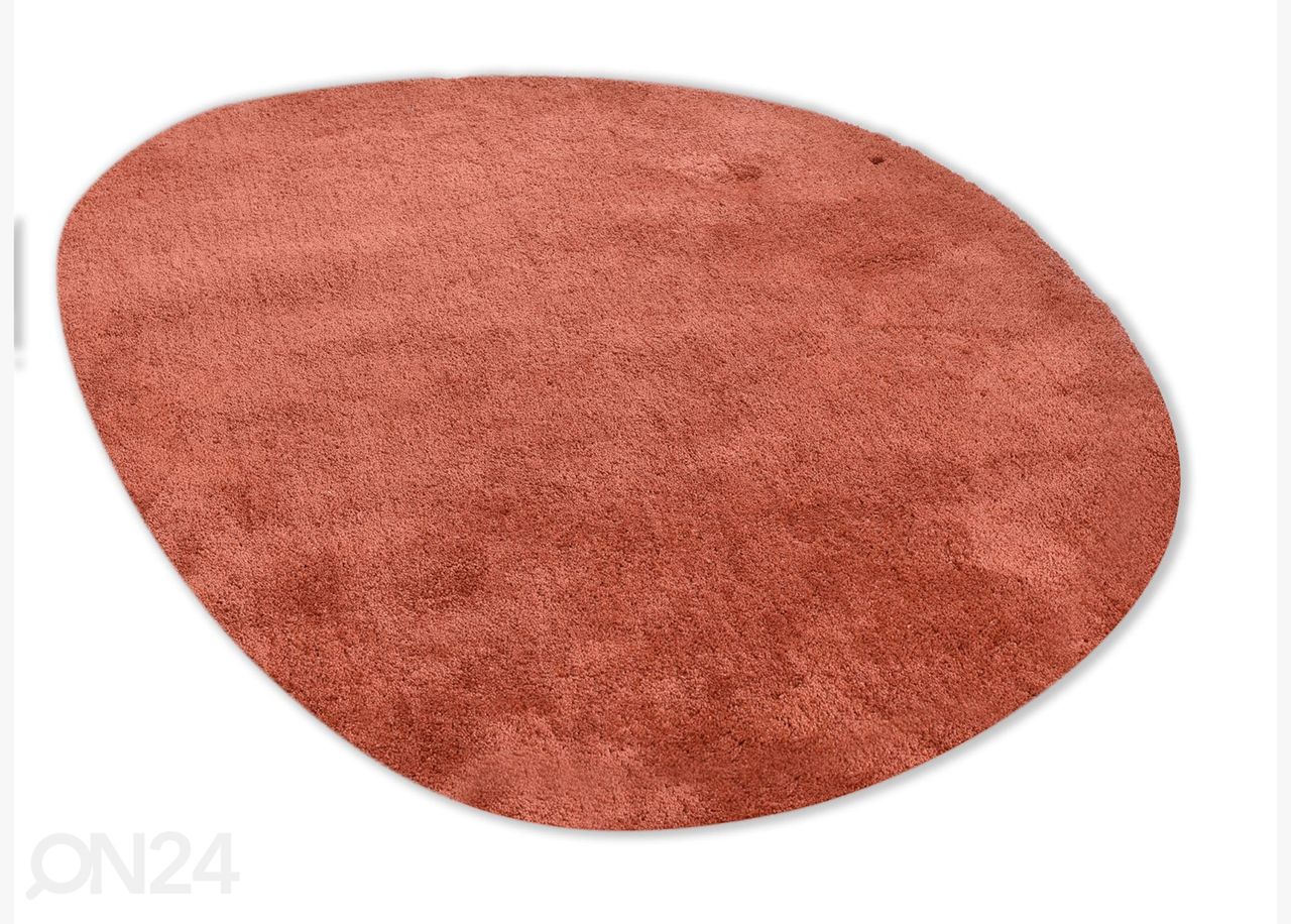 Matto Tom Tailor Cozy Pebble, 80x120 cm ruosteenvärinen kuvasuurennos