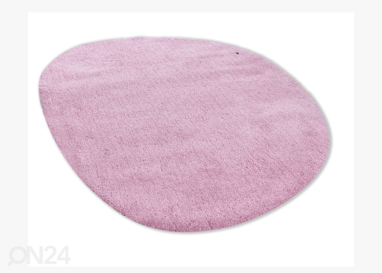 Matto Tom Tailor Cozy Pebble, 80x120 cm vaaleanpunainen kuvasuurennos