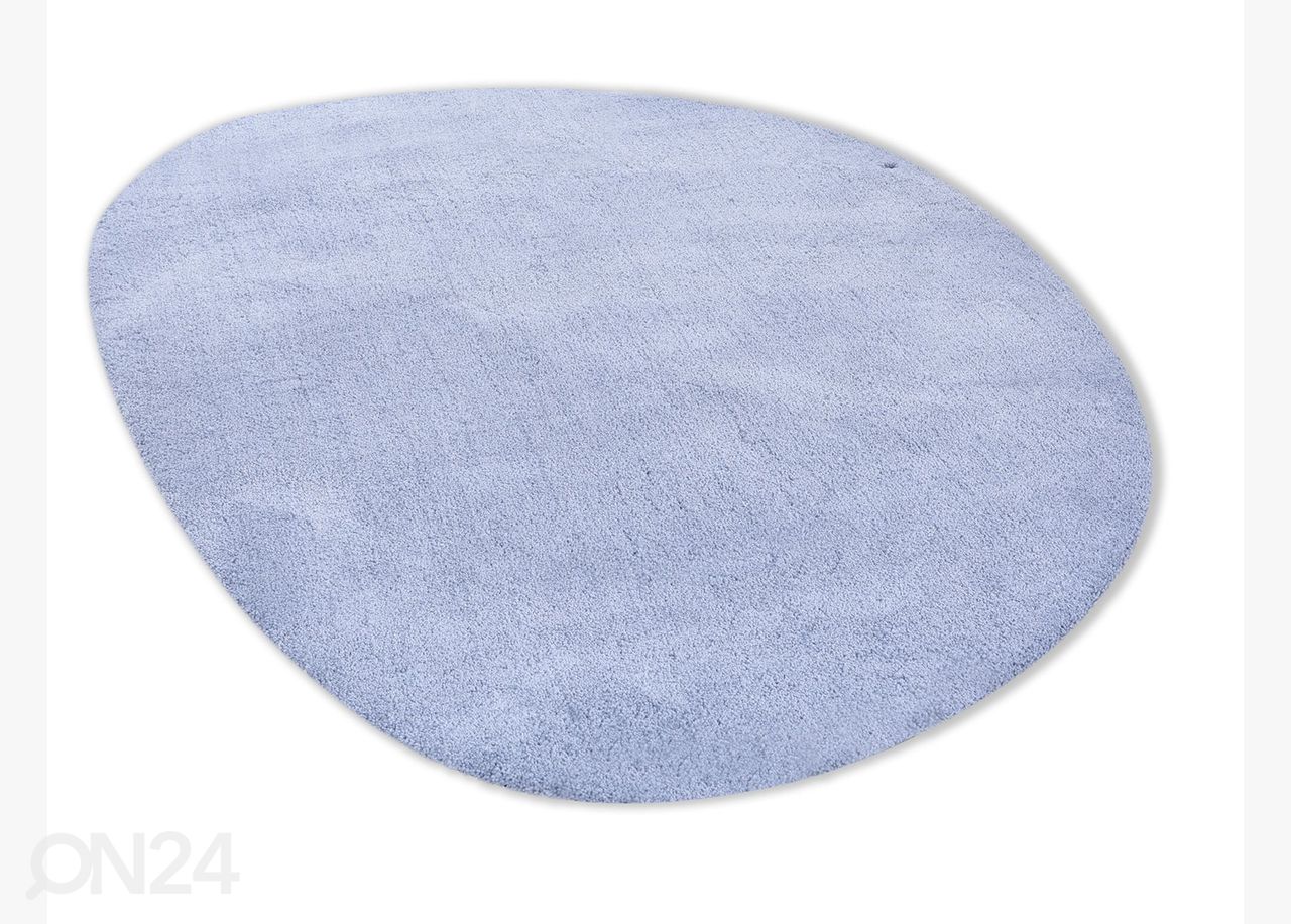 Matto Tom Tailor Cozy Pebble, 80x120 cm vaaleansininen kuvasuurennos