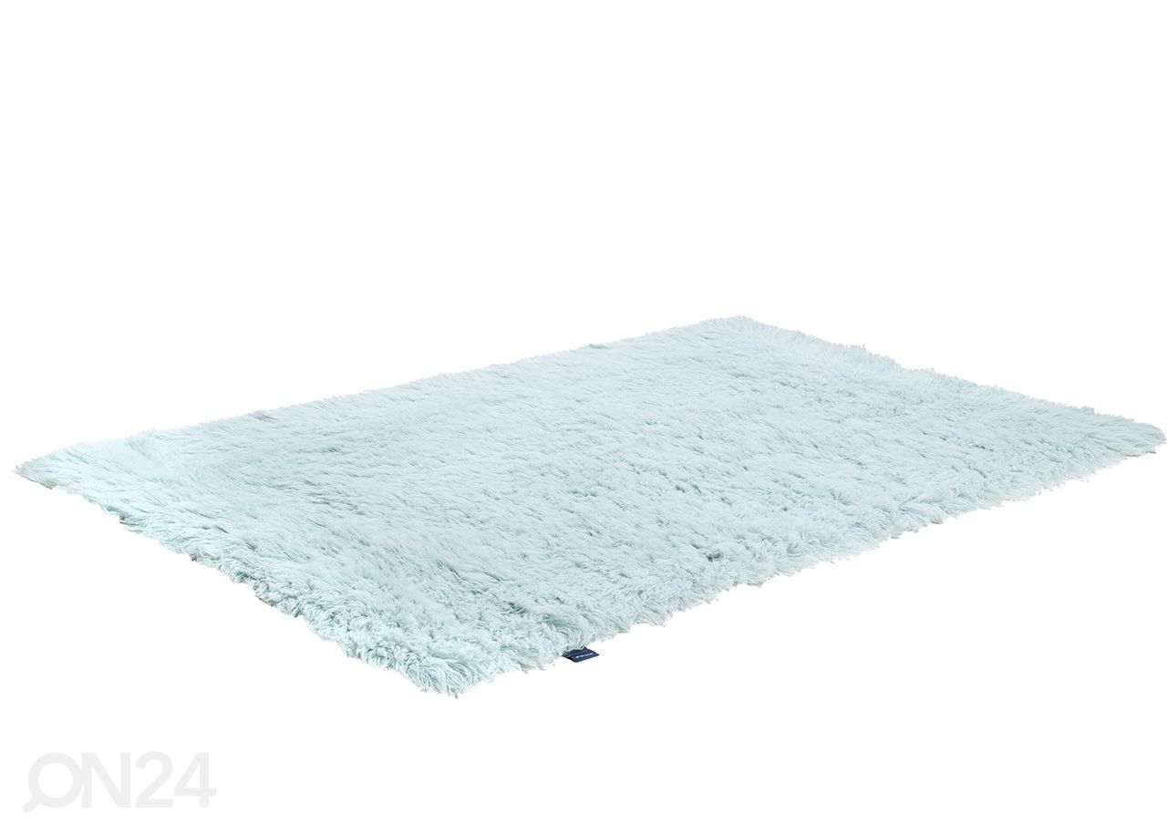 Matto Tom Tailor Fluffy Uni 80x160 cm, vaaleansininen kuvasuurennos