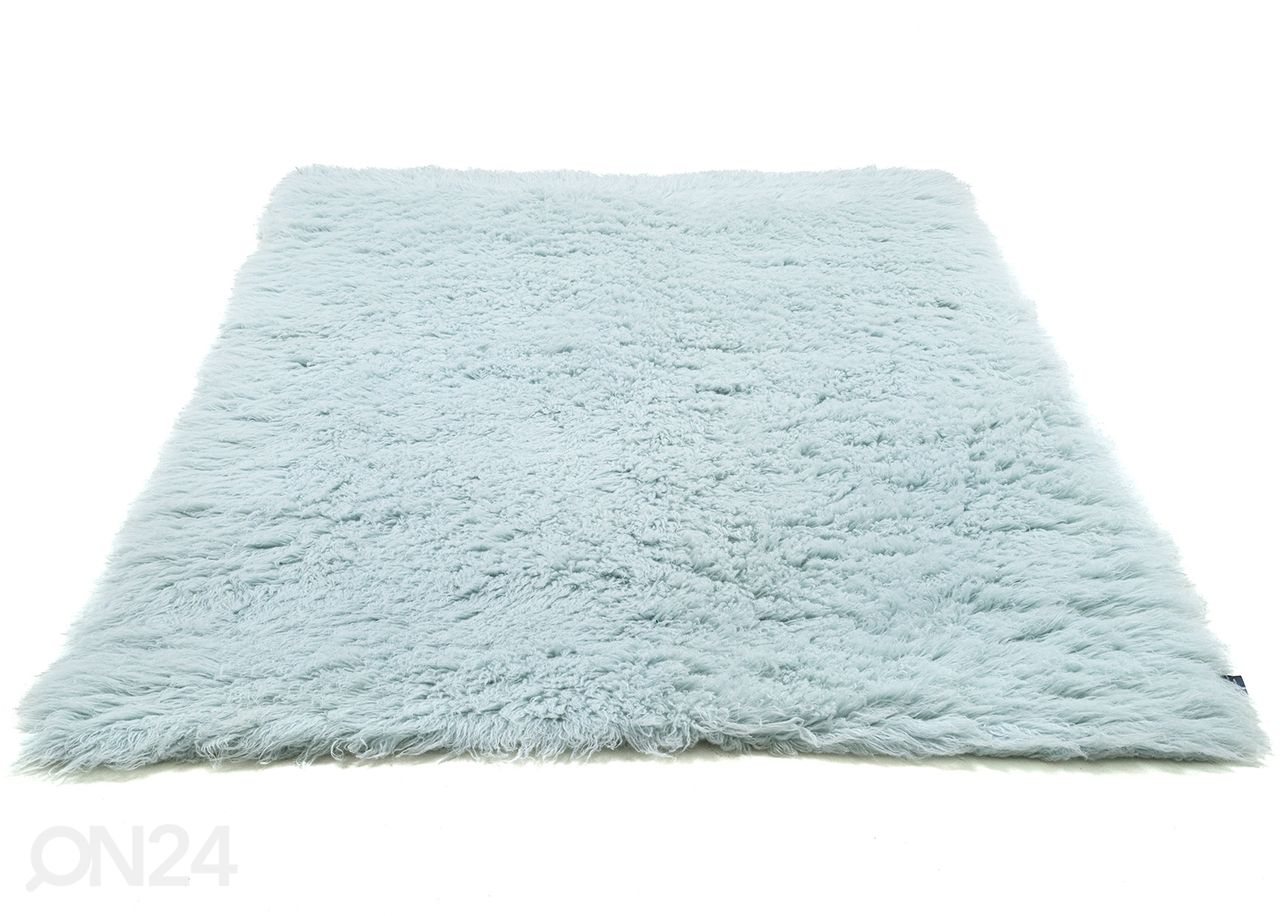 Matto Tom Tailor Fluffy Uni 80x160 cm, vaaleansininen kuvasuurennos
