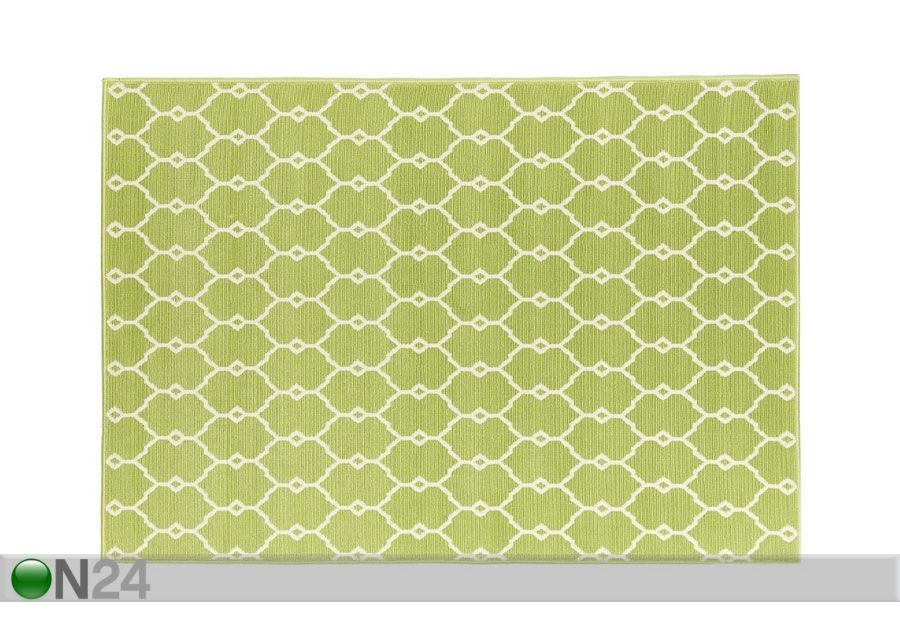 Matto Trellis Green 133x190 cm kuvasuurennos