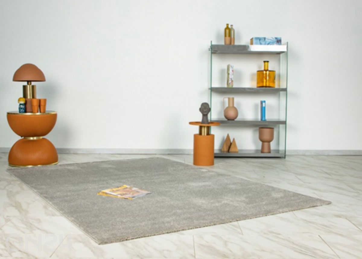 Matto Trendy Uni Silver 80x150 cm kuvasuurennos