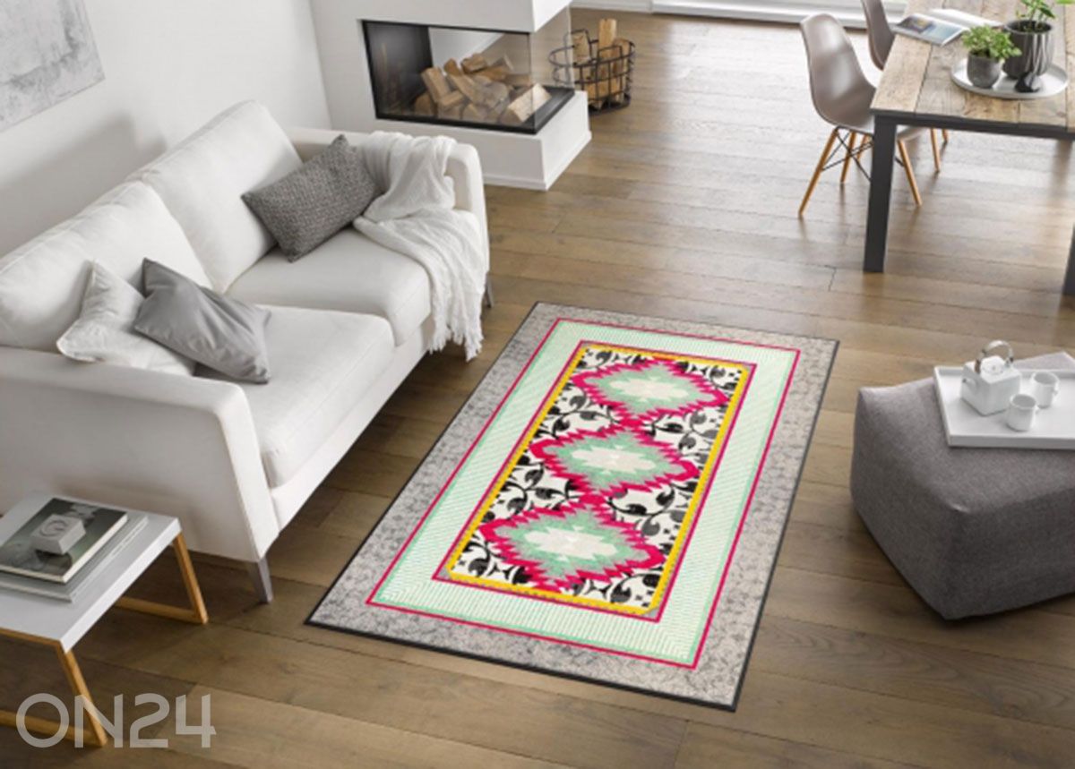 Matto Tribal Pop 115x175 cm kuvasuurennos
