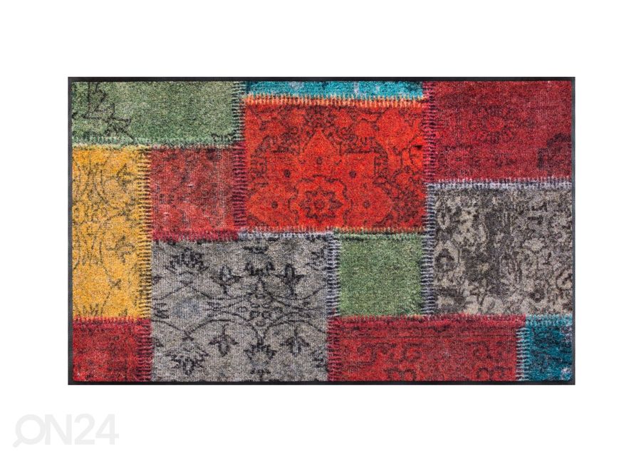 Matto Vintage Patches 75x120 cm kuvasuurennos
