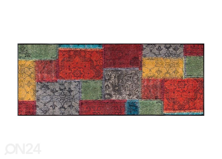 Matto Vintage Patches 75x190 cm kuvasuurennos
