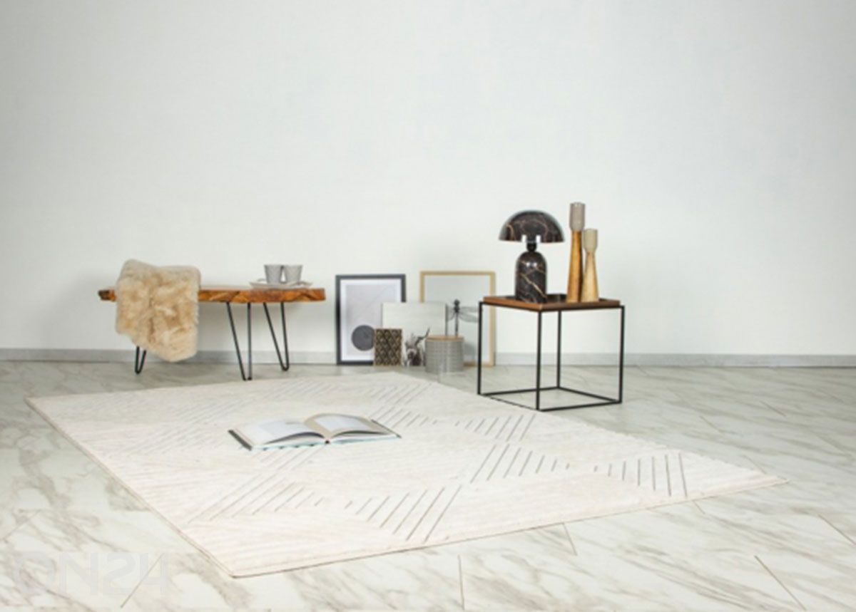 Matto Viva Ivory 160x230 cm kuvasuurennos