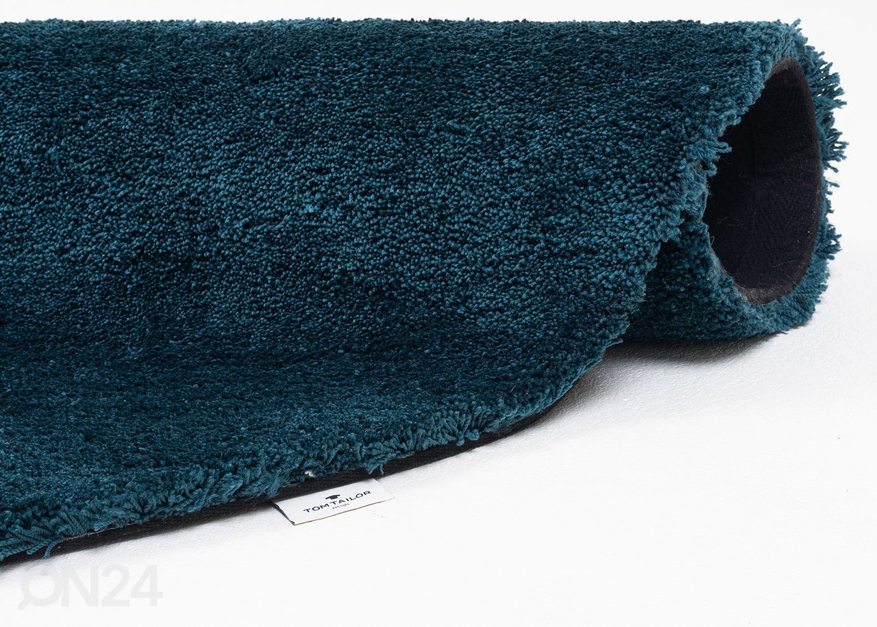 MattoTom Tailor Cozy Ø140 cm petroli kuvasuurennos