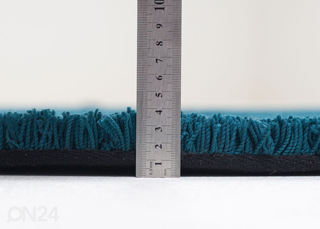 MattoTom Tailor Cozy Ø140 cm petroli kuvasuurennos