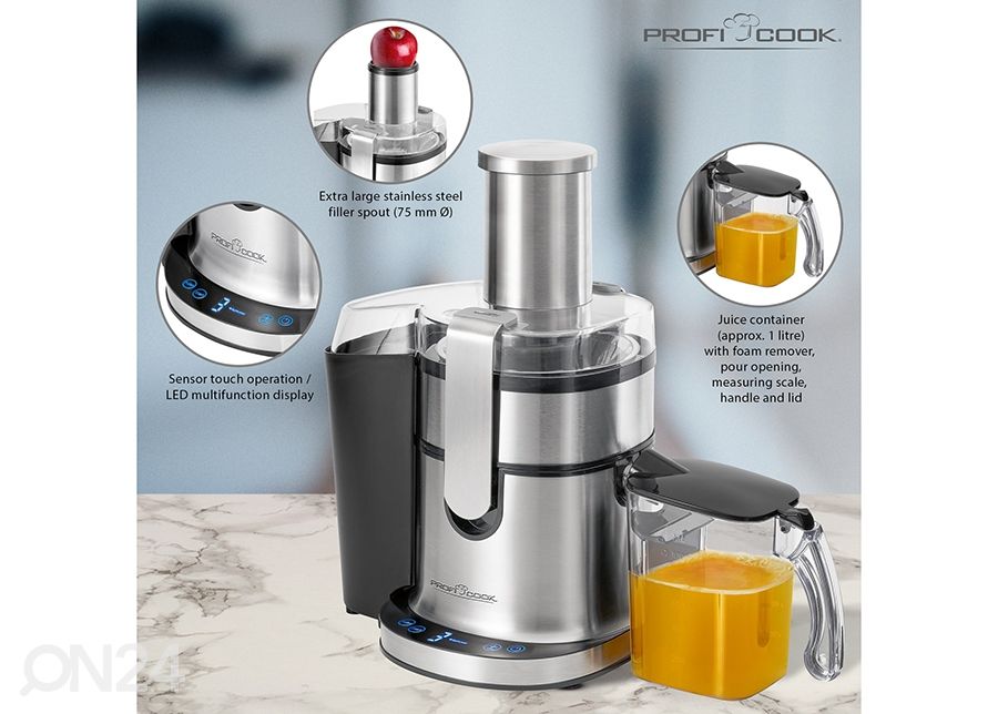 Mehupuristin ProfiCook kuvasuurennos