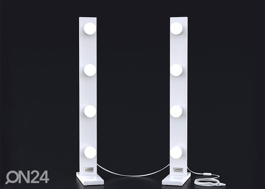 Meikkivalot Basic 4+4 kuvasuurennos