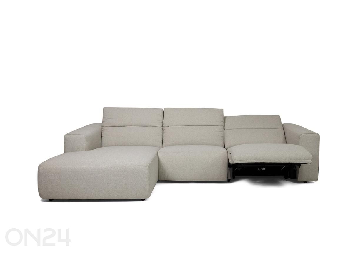 Mekanismikulmasohva Flero recliner sähköinen kuvasuurennos