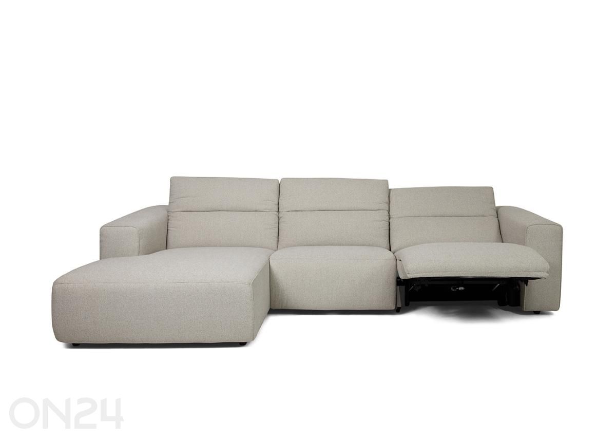 Mekanismikulmasohva Flero recliner sähköinen kuvasuurennos