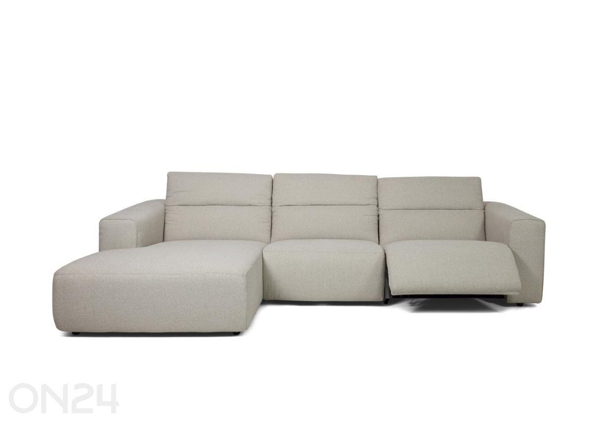 Mekanismikulmasohva Flero recliner sähköinen kuvasuurennos