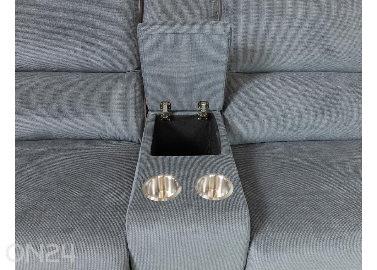Mekanismikulmasohva Riva recliner sähköinen kuvasuurennos