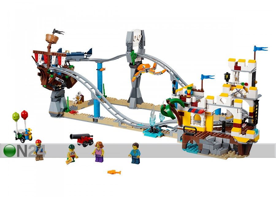 Merirosvo vuoristorata LEGO Creator kuvasuurennos