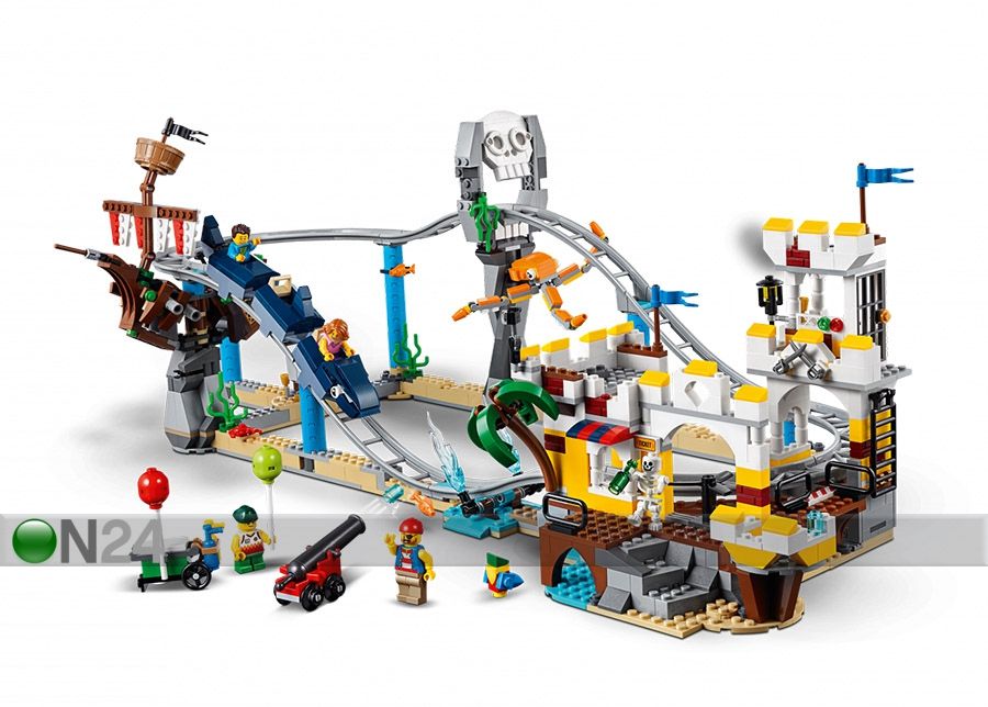 Merirosvo vuoristorata LEGO Creator kuvasuurennos
