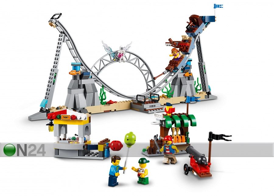 Merirosvo vuoristorata LEGO Creator kuvasuurennos