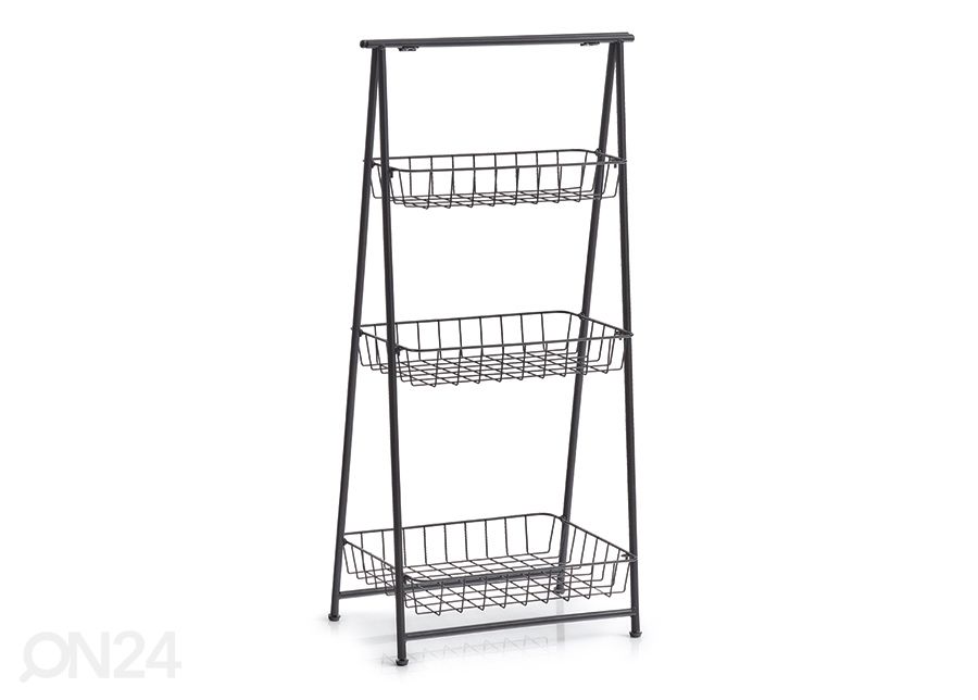 Metallihyllykkö kuvasuurennos