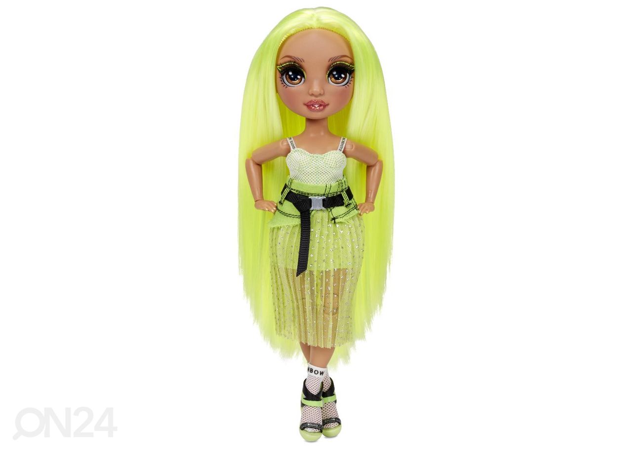 MGA Rainbow High-muotinukke neon Karma Nichols, 29 cm kuvasuurennos