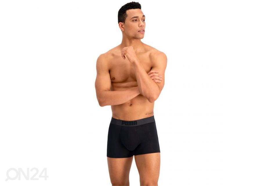Miesten bokserit Puma Logo Boxer 2 paria kuvasuurennos