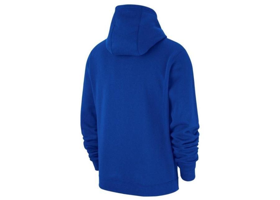 Miesten huppari Nike Hoodie PO FLC TM Club 19 M AR3239 463 sininen kuvasuurennos