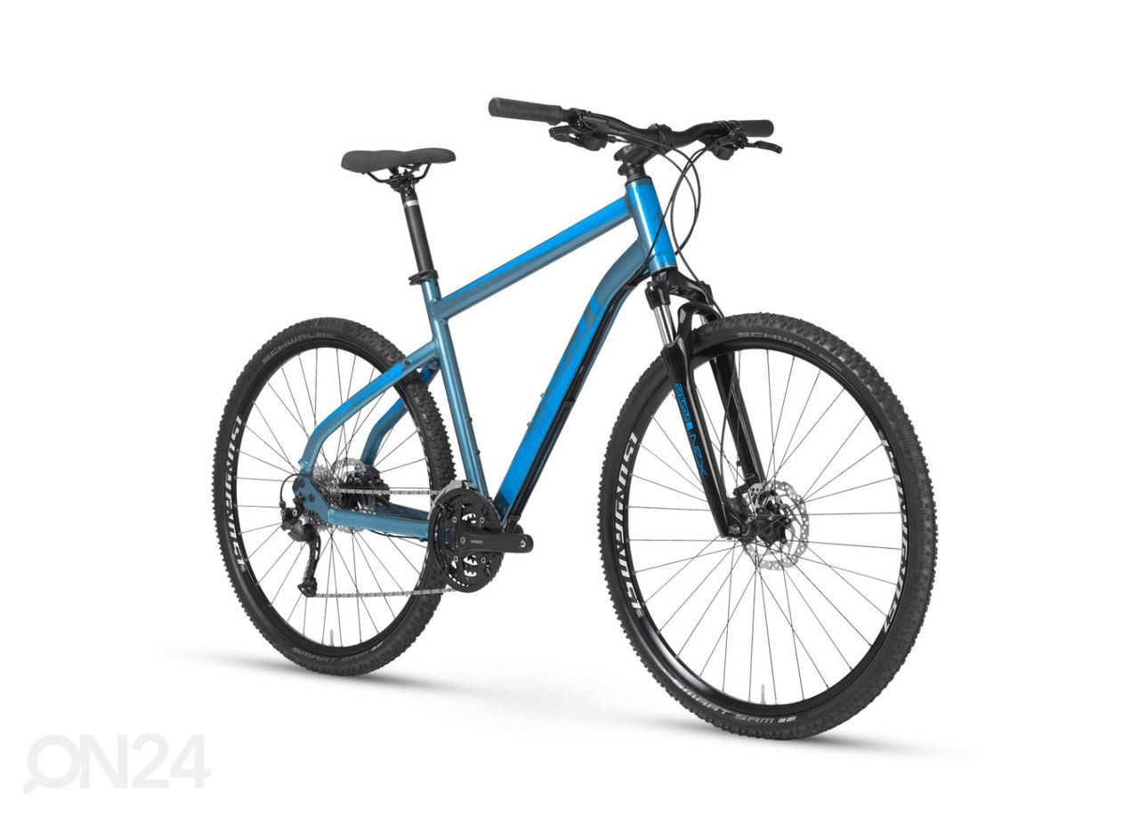 Miesten hybridipyörä 28" Ghost Square Cross Base AL U (2022) - L kuvasuurennos
