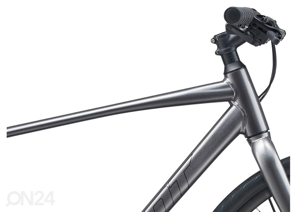 Miesten hybridipyörä Giant Escape Disc 3 Metallic Black (2022) - M kuvasuurennos