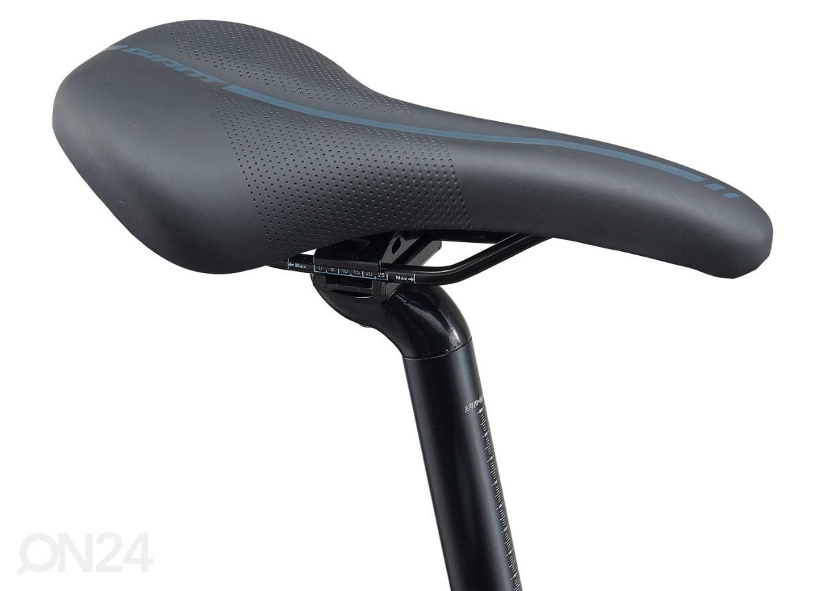 Miesten hybridipyörä Giant Escape Disc 3 Metallic Black (2022) - M kuvasuurennos